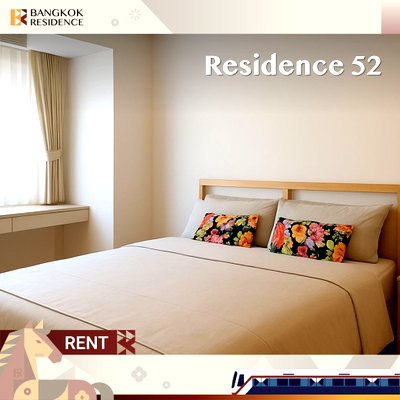 คอนโดให้เช่า :  เช่าคอนโด 🍃 Rare Green View at Residence 52, Better Decor 🌳ใกล้ BTS อ่อนนุช 