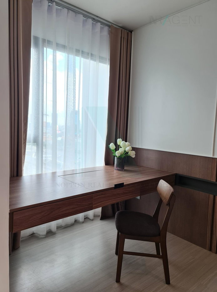 รูป 🎉 ให้เช่าคอนโด ไลฟ์ อโศก-พระราม 9 อาคาร 1 ชั้น 23 สตูดิโอ ขนาด 25 ตรม ใกล้ ตลาดอยู่เจริญ - รูปที่ 3/8