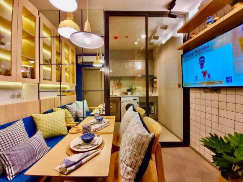 For Rent Condo LIFE ASOKE - RAMA 9 Building B, Floor 11,2 bed room, Room size 35.00 sqm