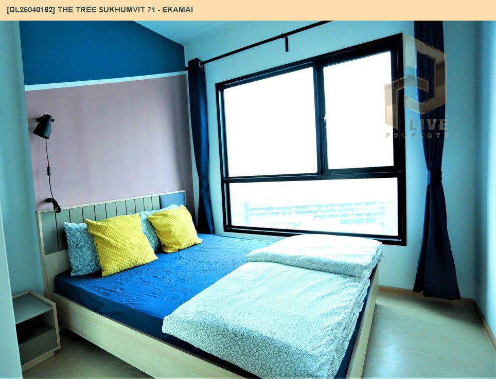 รูป DL26040182 ขายคอนโด เดอะ ทรี สุขุมวิท 71 - เอกมัย (The Tree Sukhumvit 71 - Ekamai) ใกล้ สายสีส้ม พร้อมเข้าอยู่ โทรด่วน 0653619502 LineID @897iyzll - รูปที่ 2/9