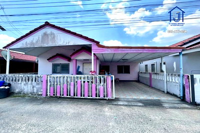 บ้านเดี่ยว กรุงเทพมหานคร : ขายบ้านเดี่ยวชั้นเดียว 25 ตร.ว. หมู่บ้านสุขประชา ซอยประชาร่วมใจ 41 ใกล้รถไฟฟ้าสายสีชมพู (สถานีมีนบุรี)