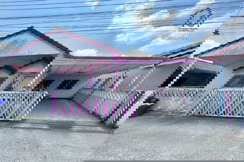 รูป ขายบ้านเดี่ยวชั้นเดียว 25 ตร.ว. หมู่บ้านสุขประชา ซอยประชาร่วมใจ 41 ใกล้รถไฟฟ้าสายสีชมพู (สถานีมีนบุรี) - รูปที่ 1/8