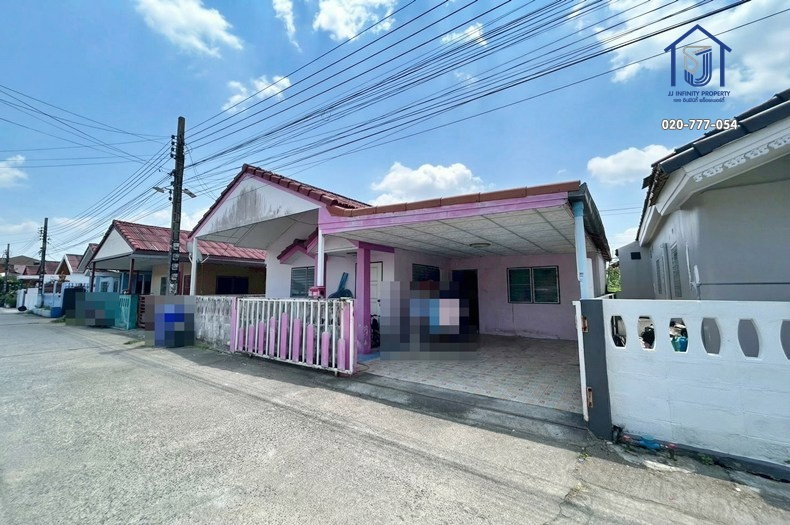 รูป ขายบ้านเดี่ยวชั้นเดียว 25 ตร.ว. หมู่บ้านสุขประชา ซอยประชาร่วมใจ 41 ใกล้รถไฟฟ้าสายสีชมพู (สถานีมีนบุรี) - รูปที่ 2/8