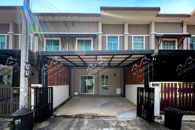 ทาวน์โฮม ลำลูกกา คลองสาม : พฤกษาวิลล์ 106 รังสิต-คลองสอง แปลงหน้าสวน ถนนเมน ต่อเติมครบพร้อมอยู่ ใกล้ดรีมเวิลด์