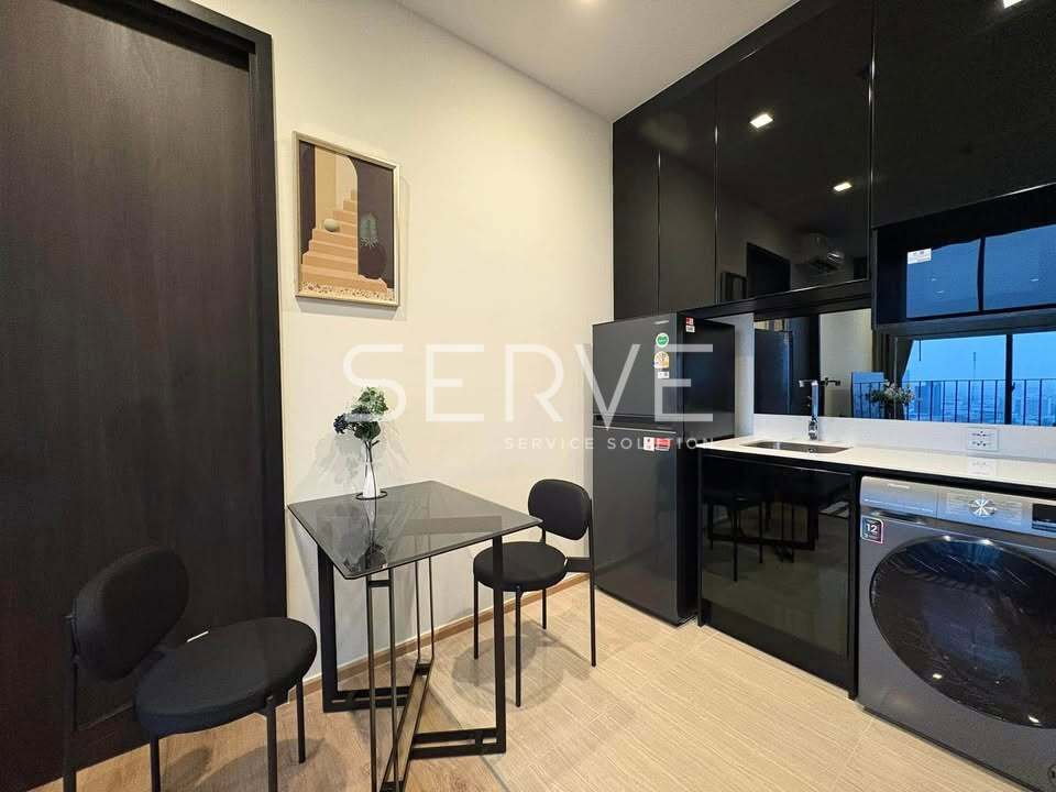 รูป 🔥1 นอน ห้องกว้าง ชั้นสูงสุดๆ 35+ วิวดีมาก ห้องแต่งหรู เฟอร์จัดเต็ม พร้อมเข้าอยู่ คอนโดทำเลดีๆ ใกล้ BTS อารีย์  @ Noble Around Ari - รูปที่ 10/10