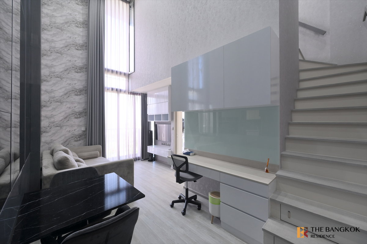 รูป Duplex  1 bed,The ultimate river view The Line Sukhumvit 101 near BTS Punnawithi - รูปที่ 2/8