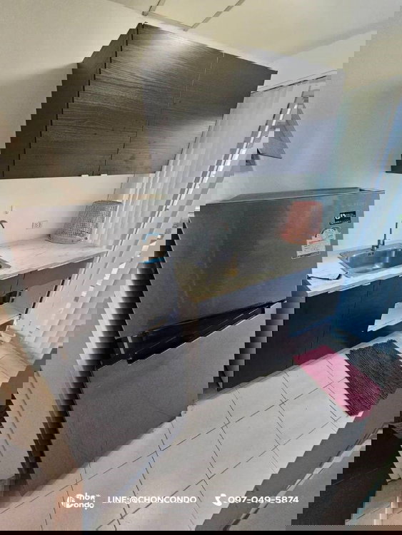 รูป DCondo ดีคอนโด ชั้น2 ตึกB  -----------------------Tel 097-049-5874 (Line: @choncondo มี@ด้วย) - รูปที่ 3/15