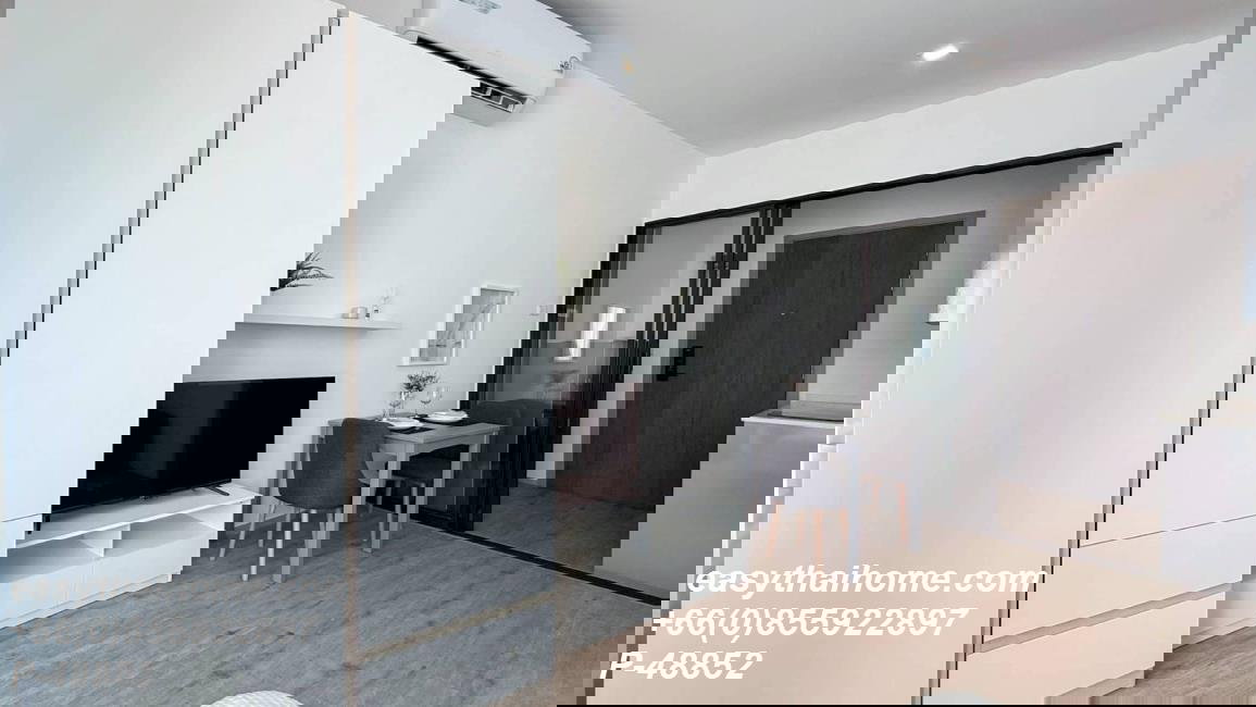 รูป P-48852 วิวเมือง! เดอะริช พระราม 9-ศรีนครินทร์ สตูดิโอหรู พร้อมเข้าอยู่ ใกล้ Airport Link หัวหมาก 16,000 | Line Id: @easythaihome | 085-592-2897 - รูปที่ 11/15