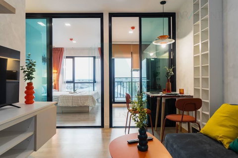 รูปภาพ 🎉 For Rent Condo PAUSE SUKHUMVIT 115 Building 1, Floor 8,1 bed room, Room size 29 sqm