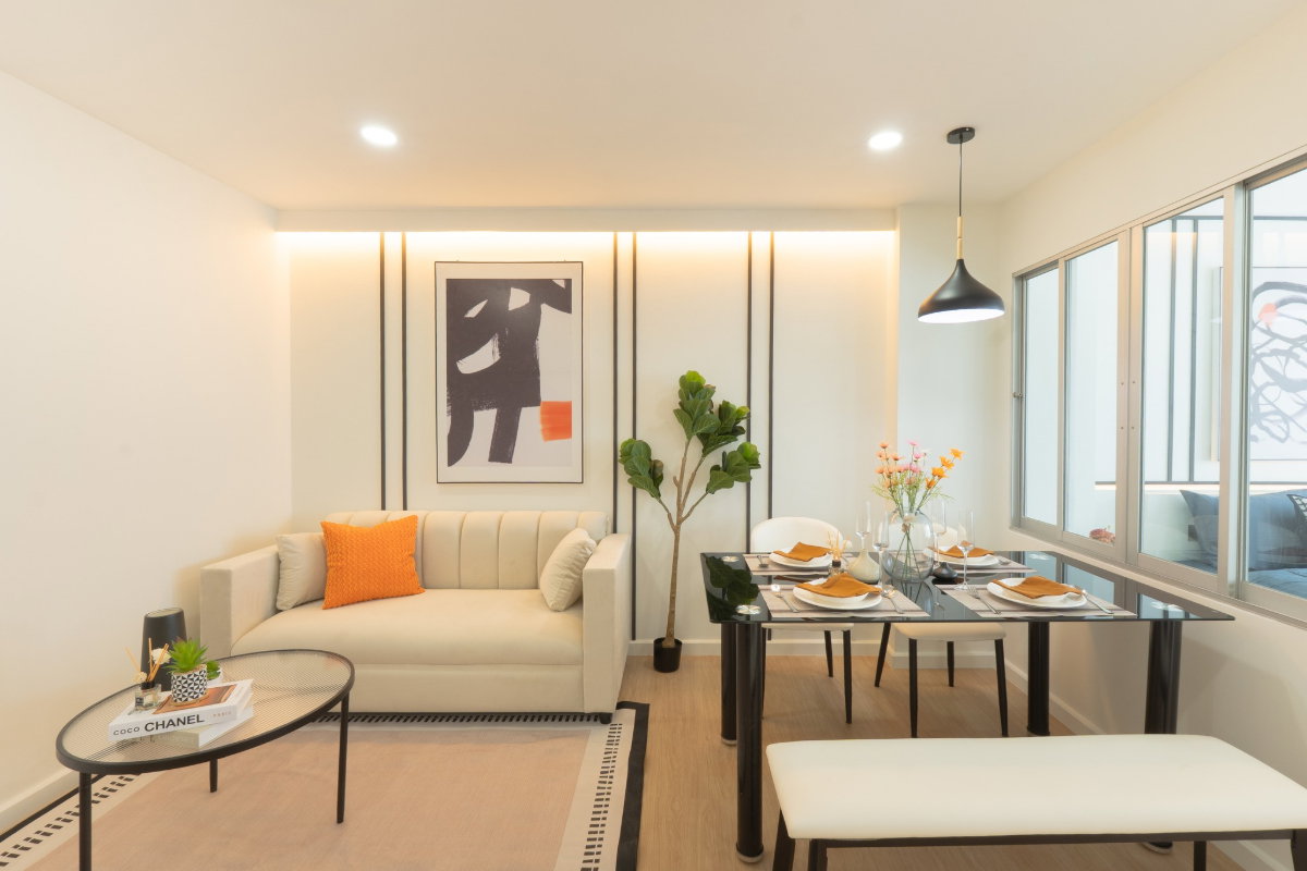 รูป R121  ขายด่วน The Niche Ratchada – Huai Khwang ห้องสวยมาก Rare Item เดิน 5 นาทีถึง MRT ห้วยขวาง  เพียง 2.89 ล้านบาท - รูปที่ 6/11