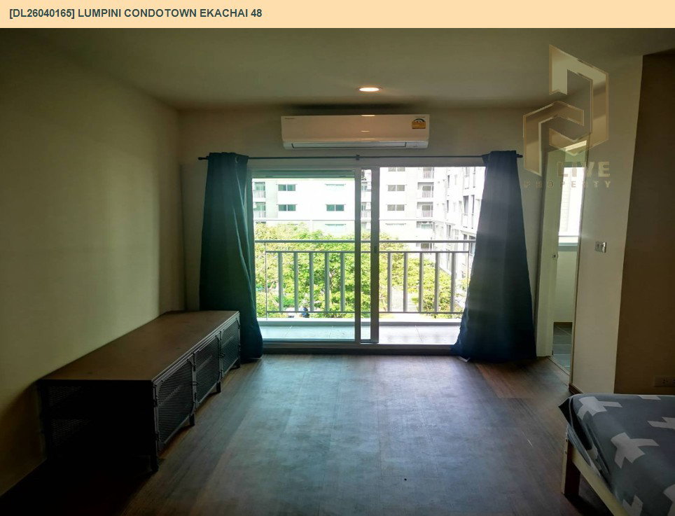 รูป DL26040165 ให้เช่าคอนโด ลุมพินี คอนโดทาวน์ เอกชัย 48 (เฟส 1) (Lumpini Condotown Ekachai 48) ใกล้ - พร้อมเข้าอยู่ โทรด่วน 0614453194 LineID @162cjixi - รูปที่ 2/11