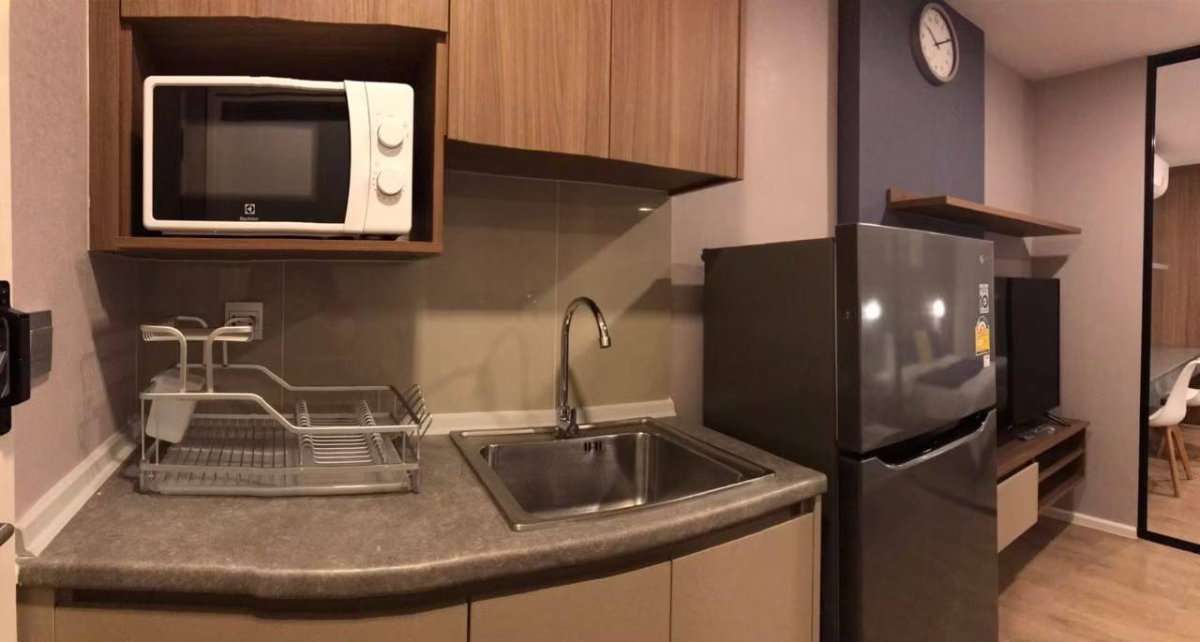 รูป 🏡 ให้เช่า Kave Town Shift 13,000฿💖  ✨ ตึก A ชั้น 7 วิวสระ ตกแต่งสวย - รูปที่ 17/17