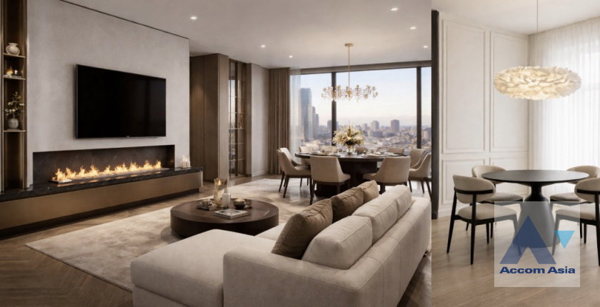 รูป 🔼🔽 AccomA 📩 Top floor,Super Luxury,Penthouse 5 BR Condominium @ONE Bangkok (AA45976) - รูปที่ 4/19