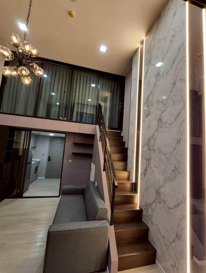 รูป 🏡 ให้เช่า Modiz Launch💖 ห้อง Duplex 2 ชั้น ✨ ชั้น 31 ตกแต่งสวย โมเดิร์น หรูหรา - รูปที่ 8/25