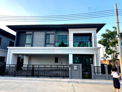 Houses for rent Samut Prakarn : 📌 For Rent 2-story House BRITANIA BANGNA - SRIVAREE 4 bedroom 5 bathroom