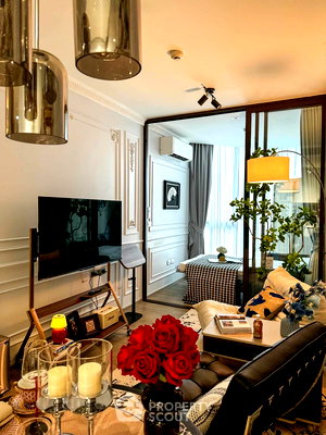 คอนโดให้เช่า : คอนโด 2-ห้องนอน ที่ ฟินน์ อโศก ใกล้ BTS อโศก (ID 1942106)