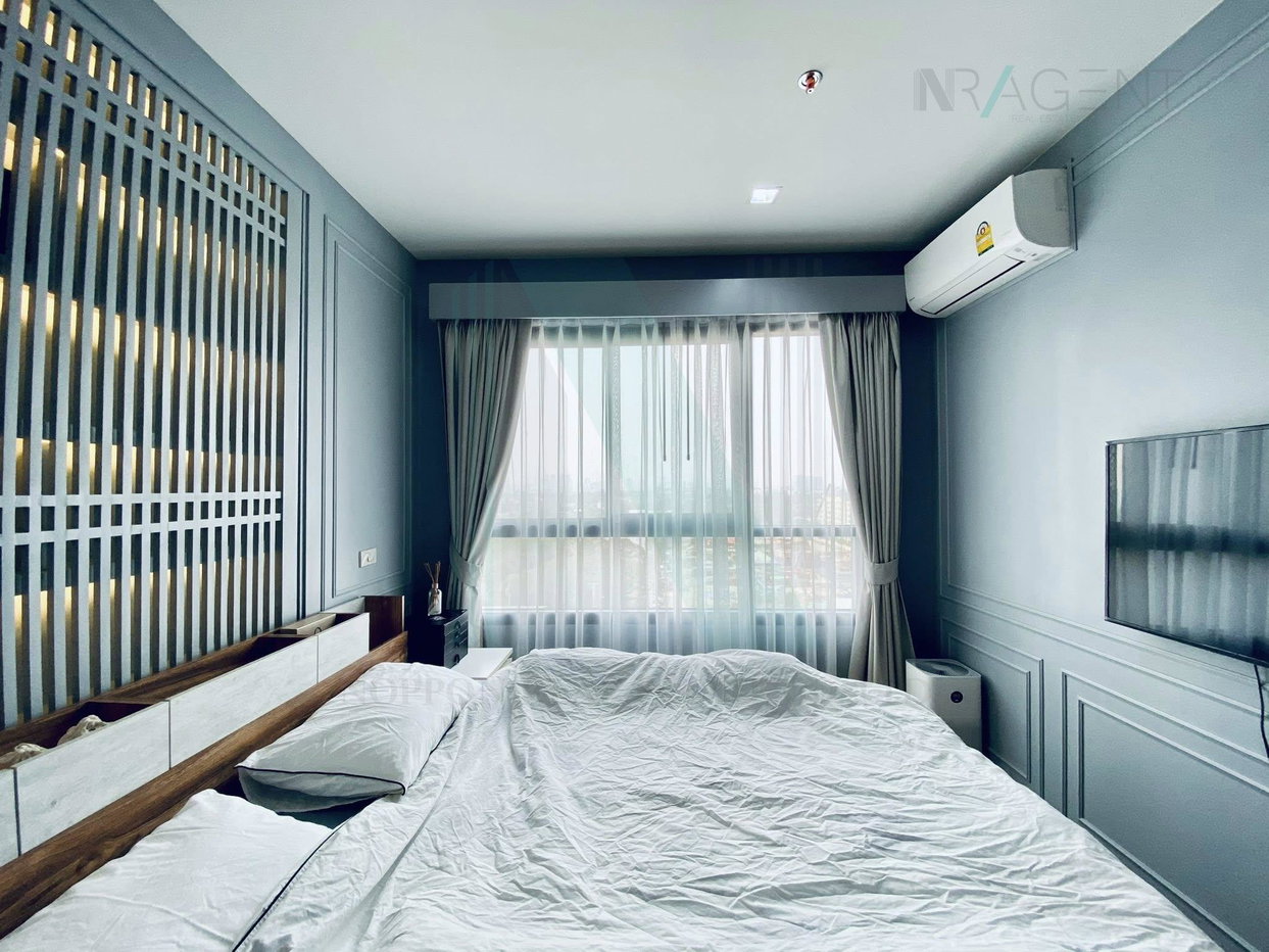 รูป ให้เช่าคอนโด ไอดีโอ พระราม 9-ตัดใหม่ อาคาร 1 ชั้น 11 1 ห้องนอน ขนาด 32 ตรม ใกล้ Foodland รามคำแหง - รูปที่ 5/8