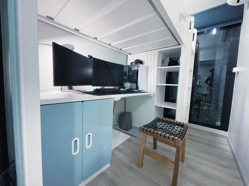 รูป 🎉Special room!🎉 ให้เช่าคอนโด แอทติจูด แบริ่ง อาคาร 1 ชั้น 4 2 ห้องนอน ขนาด 36.00 ตรม ใกล้ ตลาดมิ่ง - รูปที่ 6/8