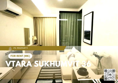 Condos for rent : For rent 📍 Vtara Sukhumvit 36 ​​📍 Fully furnished and equipped with appliances. Near BTS Thonglor.