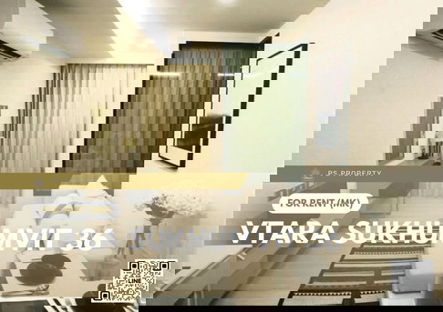 ให้เช่า 📍 Vtara Sukhumvit 36 📍 เฟอร์นิเจอร์ และ เครื่องใช้ไฟฟ้าครบ ใกล้ BTS ทองหล่อ