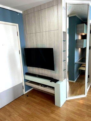 เช่าคอนโด โฮมโปร พระราม 9 : 📌 ให้เช่าคอนโด ลุมพินี เพลส ศรีนครินทร์-หัวหมาก สเตชั่น อาคาร A ชั้น 21 1 ห้องนอน ขนาด 26 ตรม ใกล้ ซูปเปอร์มาร์เก็ต แม็กซ์แวลู