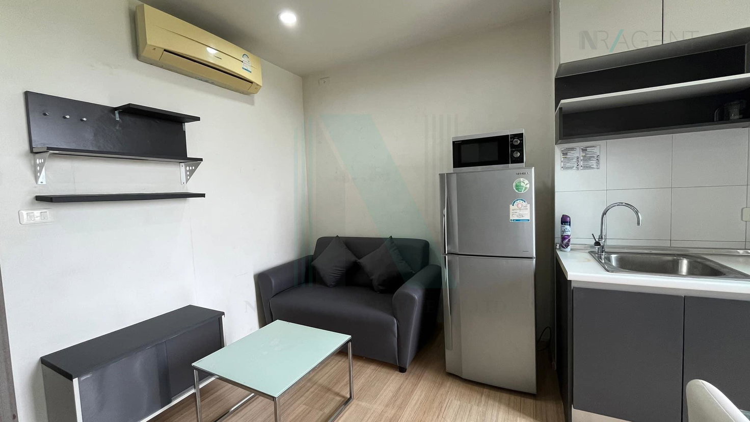 รูป 🎉 ให้เช่าคอนโด เดอะ เบส แจ้งวัฒนะ อาคาร A ชั้น 11 1 ห้องนอน ขนาด 26 ตรม ใกล้ ศูนย์ราชการนนทบุรี - รูปที่ 3/8