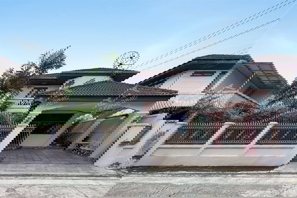 รูป หมู่บ้านพงษ์ศิริชัย พุทธมณฑลสาย 3 ต่อเติมครบพร้อมอยู่ ทำเลดีติดถนนใหญ่ - รูปที่ 1/15