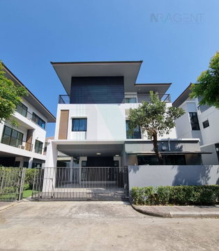 📌 For Sell House BAAN LUMPINI SUANLUANG RAMA 9 3-story 3 bedroom 5 bathroom