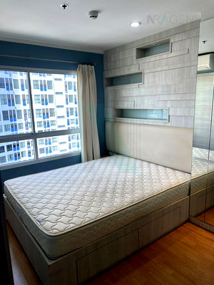 เช่าคอนโด โฮมโปร พระราม 9 : 🎊 ให้เช่าคอนโด ลุมพินี เพลส ศรีนครินทร์-หัวหมาก สเตชั่น อาคาร A ชั้น 21 1 ห้องนอน ขนาด 26 ตรม ใกล้ ซูปเปอร์มาร์เก็ต แม็กซ์แวลู