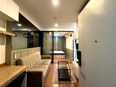 คอนโดให้เช่า : 🎉 ให้เช่าคอนโด ดิ ออริจิ้น ราม 209 อินเตอร์เชนจ์ อาคาร 1 ชั้น 12 1 ห้องนอน ขนาด 25 ตรม ใกล้ ใกล้ ตลาดมีนบุรี