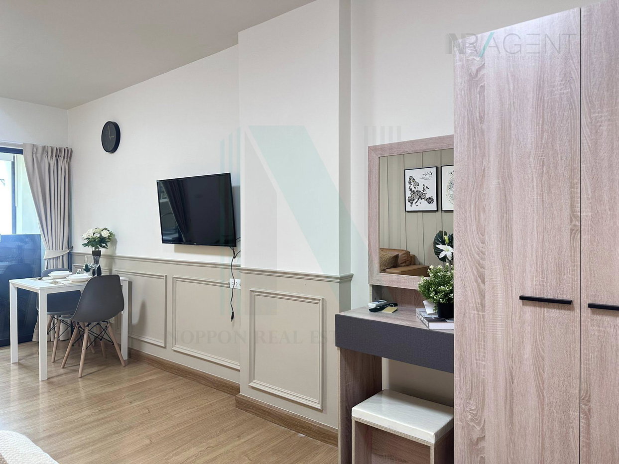 รูป 🎊 ให้เช่าคอนโด ศุภาลัย ซิตี้ รีสอร์ท รามคำแหง อาคาร B ชั้น 5 สตูดิโอ ขนาด 32 ตรม ใกล้ เดอะมอลล์ รามคำแหง - รูปที่ 3/8