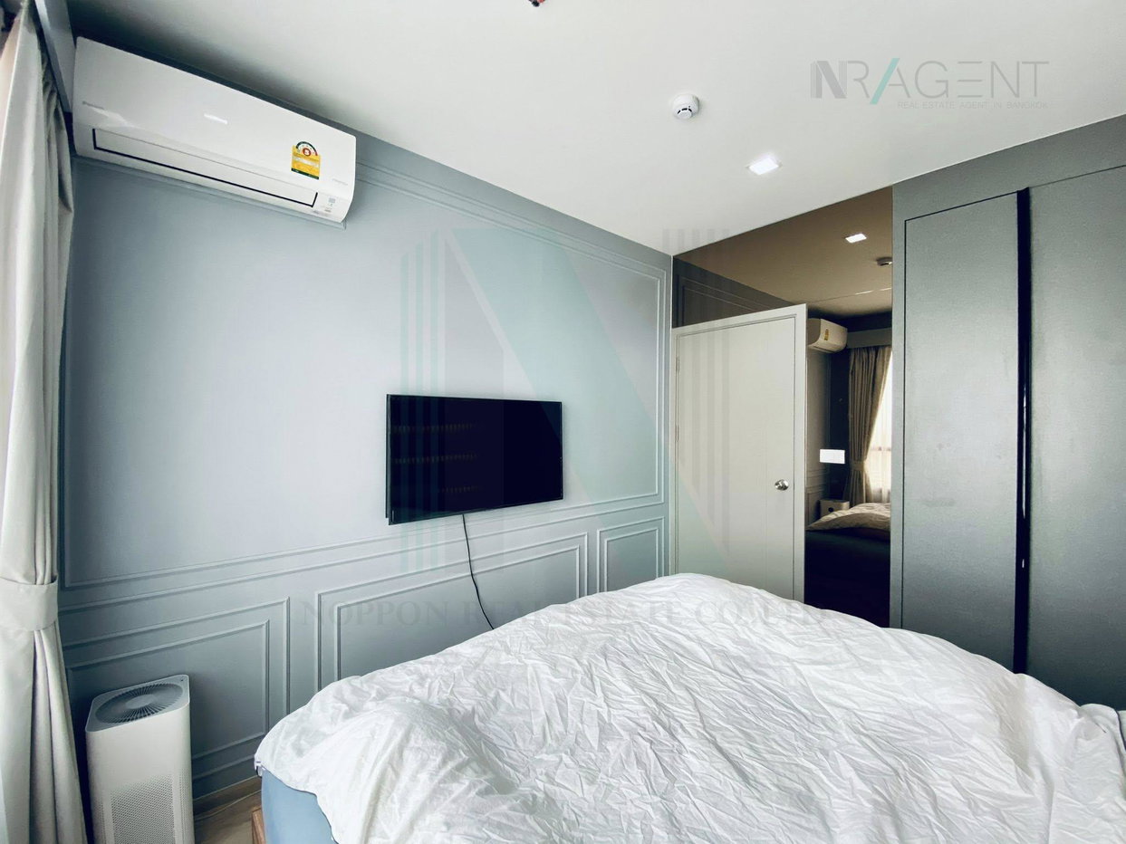 รูป 📌 ให้เช่าคอนโด ไอดีโอ พระราม 9-ตัดใหม่ อาคาร 1 ชั้น 11 1 ห้องนอน ขนาด 32 ตรม ใกล้ Foodland รามคำแหง - รูปที่ 6/8