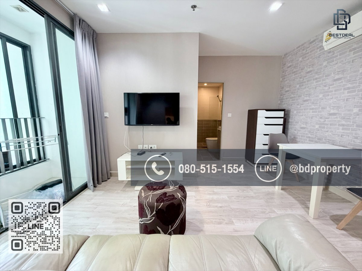 รูป Bestdeal ให้เช่าด่วน!!! 2 ห้องนอน ราคา 22,000 บาท/เดือน Fully Furnished พร้อมเข้าอยู่ "IDEO MOBI RAMA 9" ใกล้MRTและเซ็นทรัลพระราม 9 เพียง 80 ม. - รูปที่ 6/13