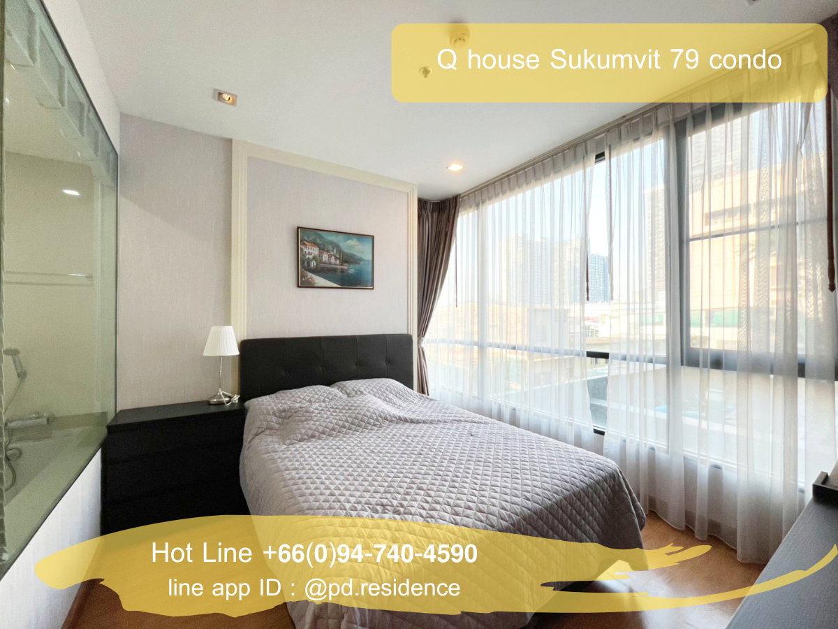 รูป 🅵🅾️🆁 🆁🅴🅽🆃 𝗤 𝗛𝗼𝘂𝘀𝗲 𝗦𝘂𝗸𝗵𝘂𝗺𝘃𝗶𝘁 𝟳𝟵 2 ห้องนอน 2 ห้องน้ำ  ขนาด 60 ตร.ม. 35,000 บาท / เดือน - รูปที่ 4/12