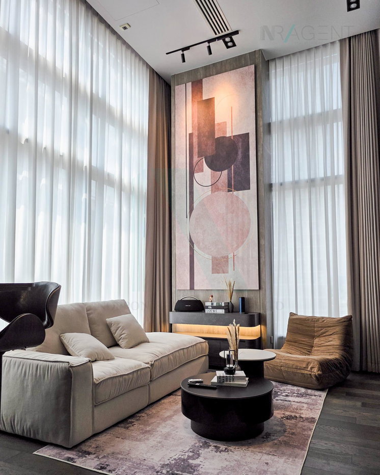 รูป 🎉 ให้เช่าคอนโด คอนเนอร์ ราชเทวี อาคาร 1 ชั้น 10 Duplex ขนาด 51 ตรม ใกล้ BTS ราชเทวี - รูปที่ 2/8