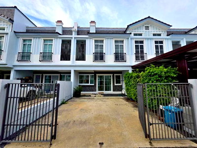 Townhouses for rent Bangkok : P0634/2-story townhome for rent, Indy 2 project, Bangna-Ramkhamhaeng 2, Sakyapha location.