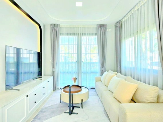 รูป พร้อมเฟอร์ฯ คอนคอร์เดียน ใกล้เมกาบางนา 500 ม. 75ตร.วา 200ตร.ม. บ้านเดี่ยว 2 ชั้น 4นอน 4 น้ำ - รูปที่ 4/8
