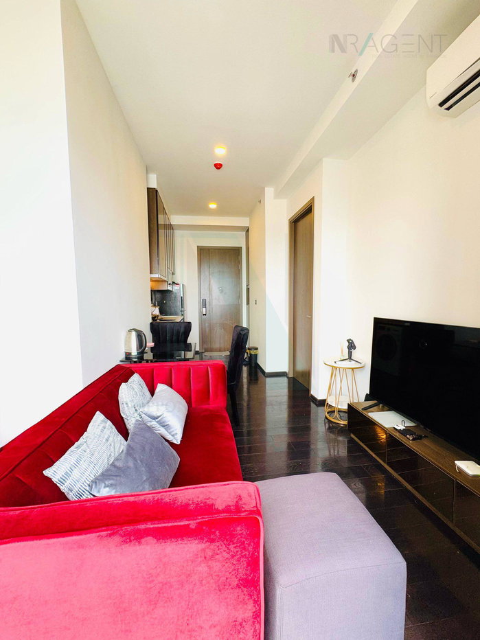 รูป 🔺 ให้เช่าคอนโด พาร์ค ออริจิ้น ทองหล่อ อาคาร 1 ชั้น 51 1 ห้องนอน ขนาด 33.00 ตรม ใกล้ ดองกิ มอลล์ ทองหล่อ - รูปที่ 2/8