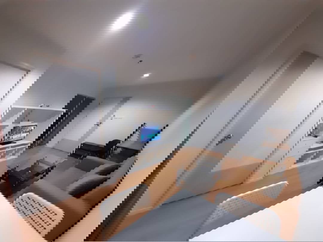 รูป ให้เช่าห้องแต่งพร้อม เฟอร์ครบ ห้องใหญ่ วิวดี ราคาถูก ใกล้ ARL และ MRT สถานีหัวหมาก - รูปที่ 3/11