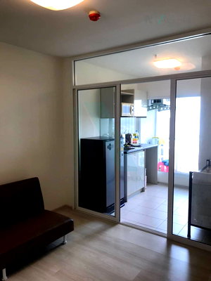 Condos for rent MRT Nonthaburi Civic Center : 🚩 For rent condo ASPIRE RATTANATHIBET Building 1, Floor 20,1 bed room, Room size 31 sqm