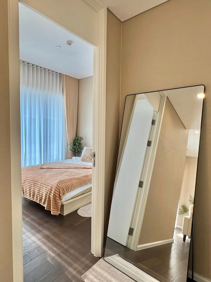 รูป WS7001 🚨 Rare! 2 ห้องนอน วิวสวนจตุจักร ชั้นสูง ห้องสวยมาก 🚨  เพียง 31,000 บาท / เดือน - รูปที่ 7/16