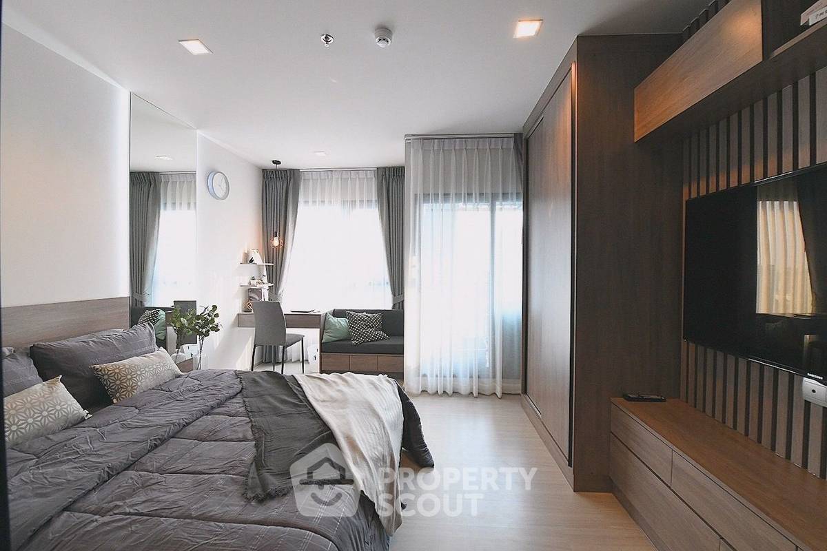 รูป ห้องชั้น 24 แบบ 1 ห้องนอน Life Asoke - Rama 9 ใกล้ MRT พระราม 9 (ID 1091547) - รูปที่ 12/13