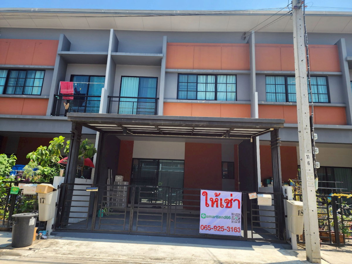รูป ให้เช่าบ้านทาวน์โฮมพร้อมอยู่ สิริ เพลส กัลปพฤกษ์-สาทร ซอยกำนันแม้น หน้ากว้างพิเศษ - รูปที่ 1/23