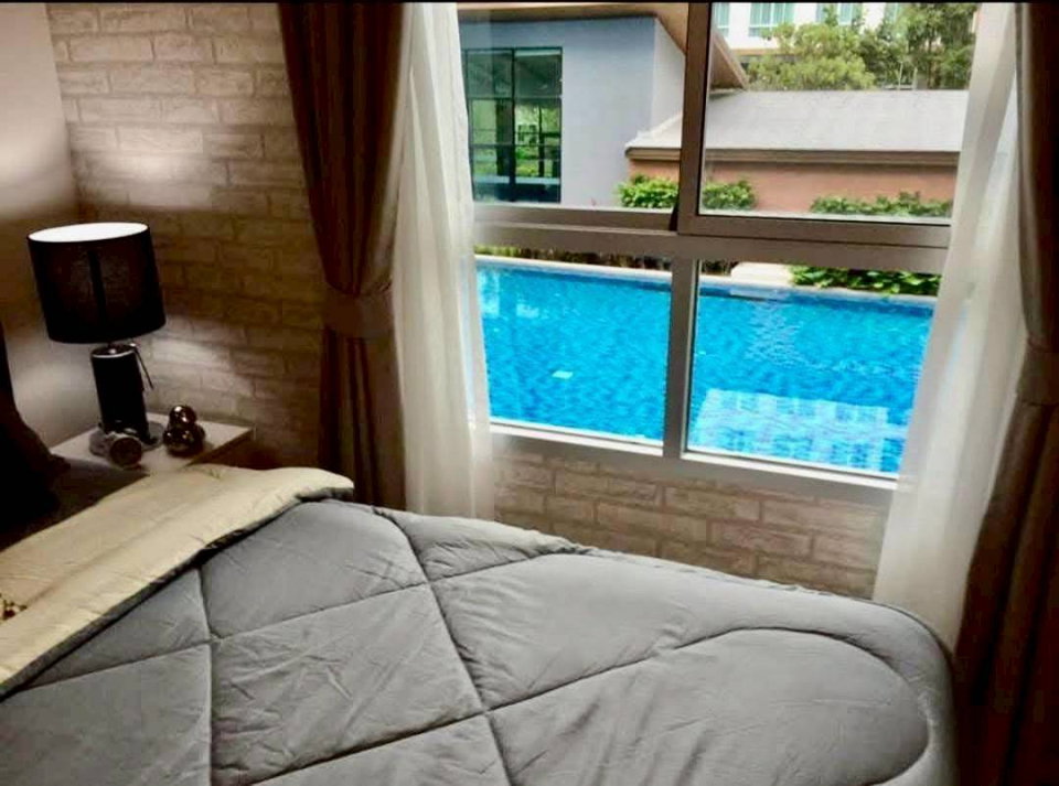 รูป 🎏 ให้เช่า D Condo Nim  ✅ ห้องว่างพร้อมอยู่  วิวสระ ทิศเหนือ  - รูปที่ 10/12