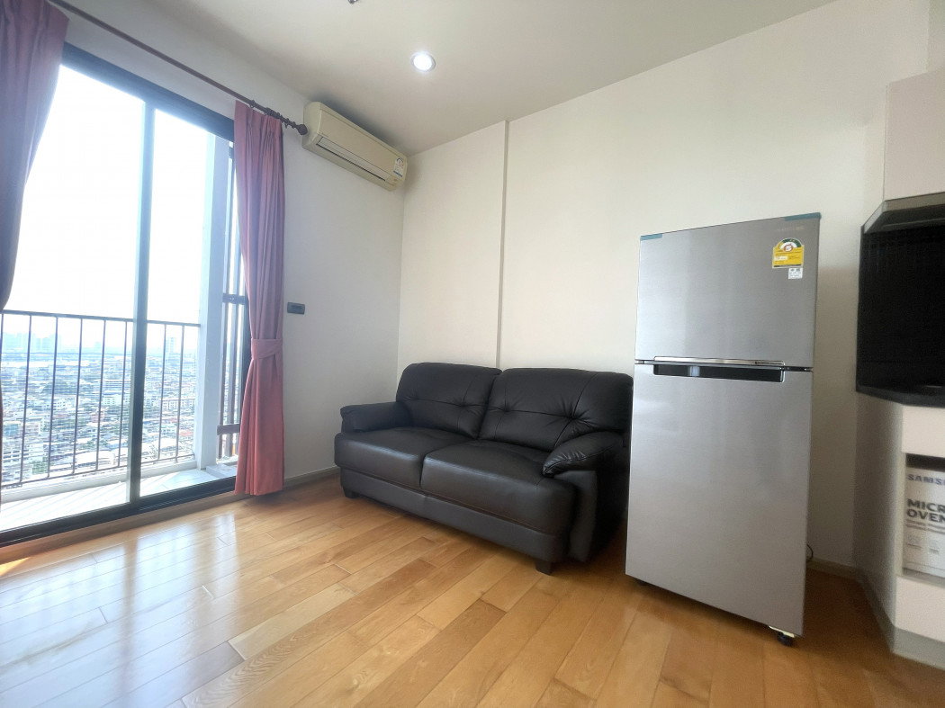 รูป ขาย คอนโด FUSE สาทร-ตากสิน 31.17 ตร.ม. 1 ห้องนอน ชั้น 27 วิวเมือง วิวแม่น้ำ ประตูห้องติดสวนลอยฟ้า ติด BTS วงเวียนใหญ่ 140 ม. พร้อมอยู่ 3.XMB - รูปที่ 8/12