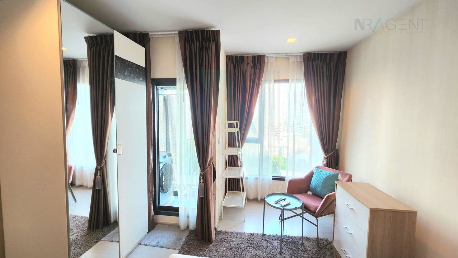 รูป 🚩 ให้เช่าคอนโด ไลฟ์ อโศก-พระราม 9 อาคาร A ชั้น 12 สตูดิโอ ขนาด 26.00 ตรม ใกล้ ตลาดอยู่เจริญ - รูปที่ 1/8