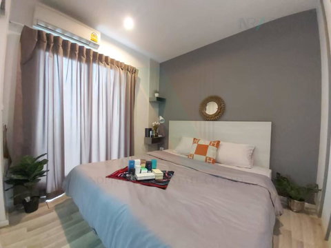 🎉 ให้เช่าคอนโด เดอะ คีย์ สาทร-ราชพฤกษ์ อาคาร B ชั้น 4 1 ห้องนอน ขนาด 31 ตรม ใกล้ เดอะมอลล์ท่าพระ