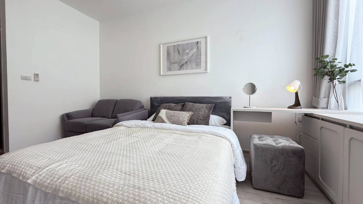 รูป P-48852 วิวเมือง! เดอะริช พระราม 9-ศรีนครินทร์ สตูดิโอหรู พร้อมเข้าอยู่ ใกล้ Airport Link หัวหมาก 16,000 | Line Id: @easythaihome | 085-592-2897 - รูปที่ 1/15