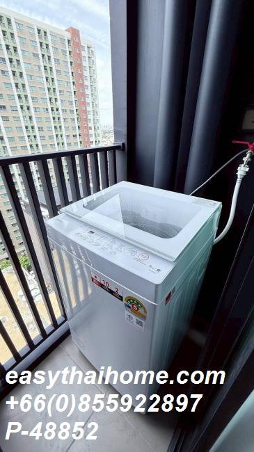 รูป P-48852 วิวเมือง! เดอะริช พระราม 9-ศรีนครินทร์ สตูดิโอหรู พร้อมเข้าอยู่ ใกล้ Airport Link หัวหมาก 16,000 | Line Id: @easythaihome | 085-592-2897 - รูปที่ 14/15