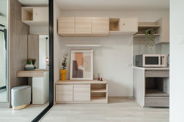 รูป 🔥 คอนโดติด BTS ราคาพิเศษสุดห้องใหม่ไม่เคยอยู่ 🔥พลัมคอนโด สะพานใหม่ สเตชั่น - รูปที่ 10/17